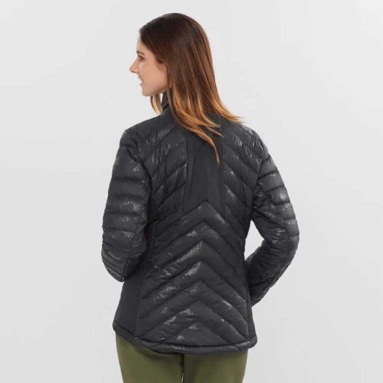Salomon Essential Xwarm Down Women's Insulated Jackets Black | CA 76W42